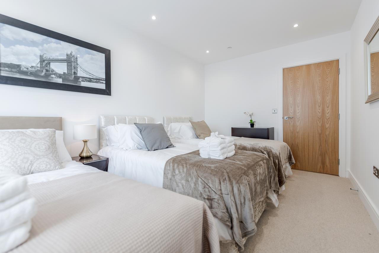 Luxury Stratford Apartment London Eksteriør billede