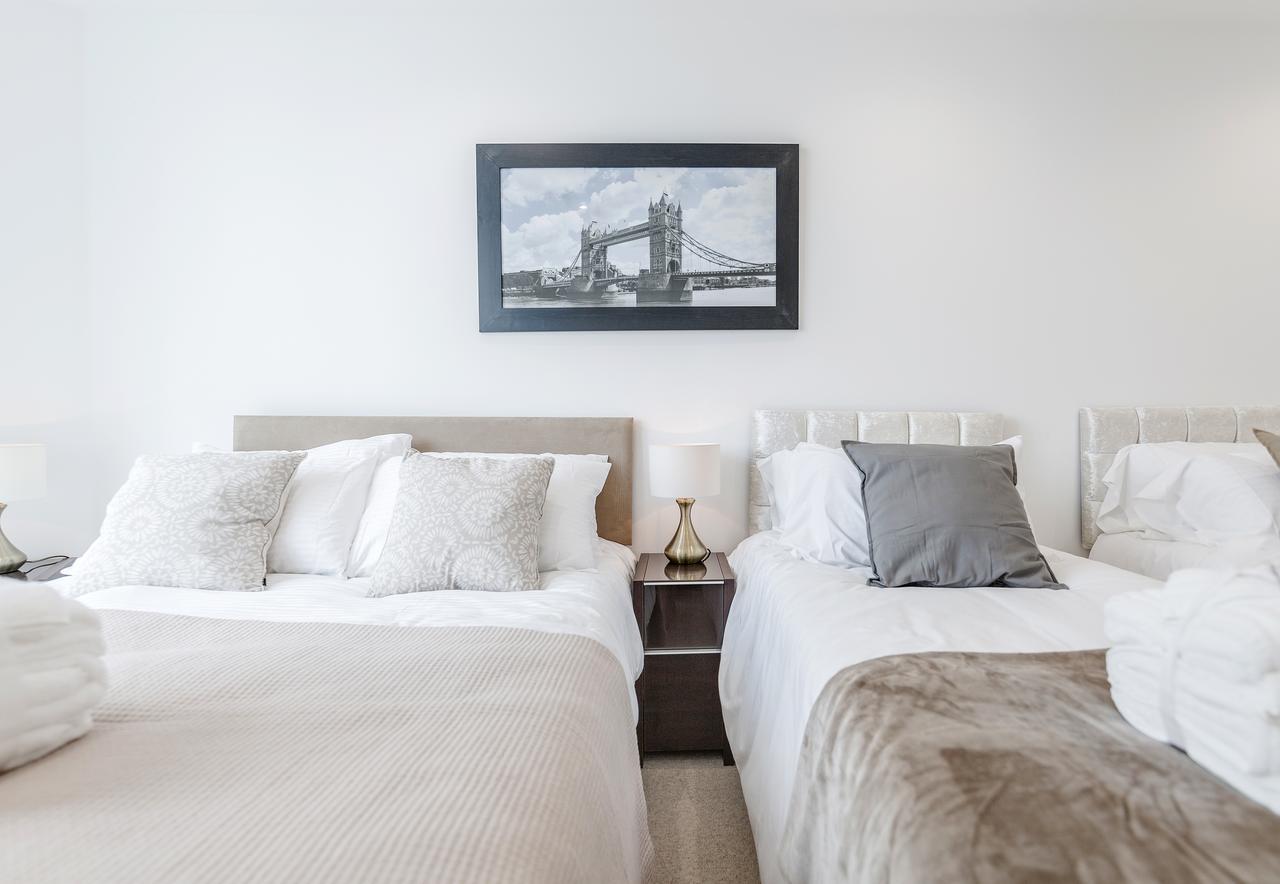 Luxury Stratford Apartment London Eksteriør billede
