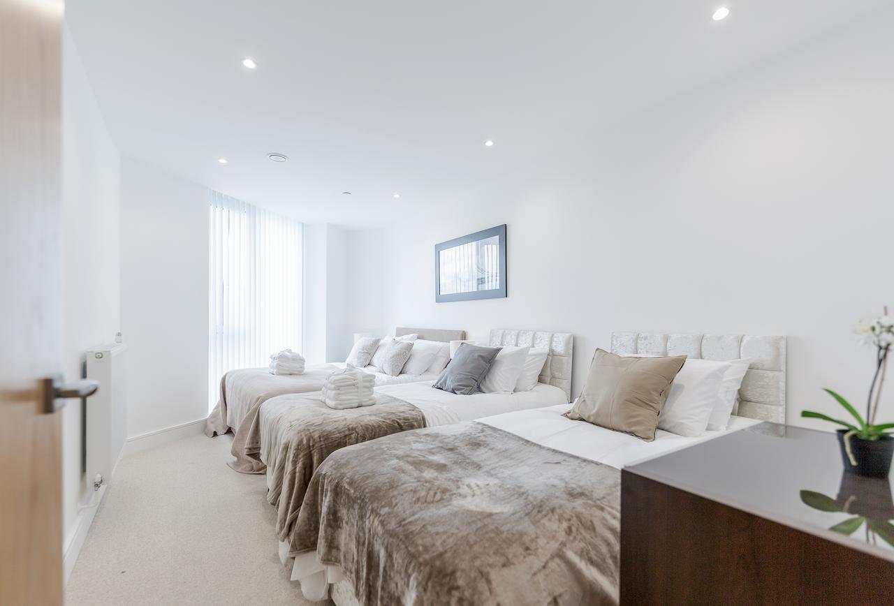 Luxury Stratford Apartment London Eksteriør billede