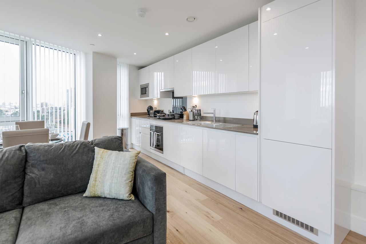 Luxury Stratford Apartment London Eksteriør billede