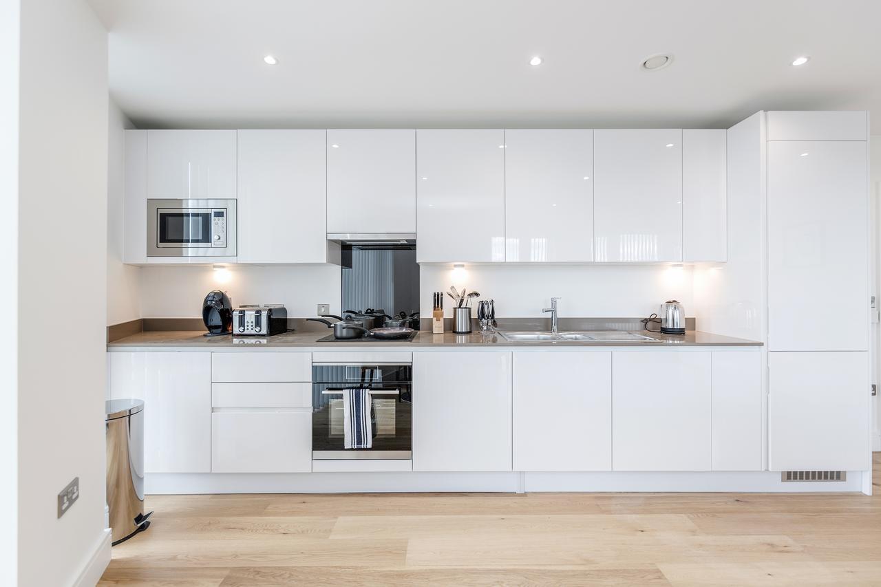 Luxury Stratford Apartment London Eksteriør billede