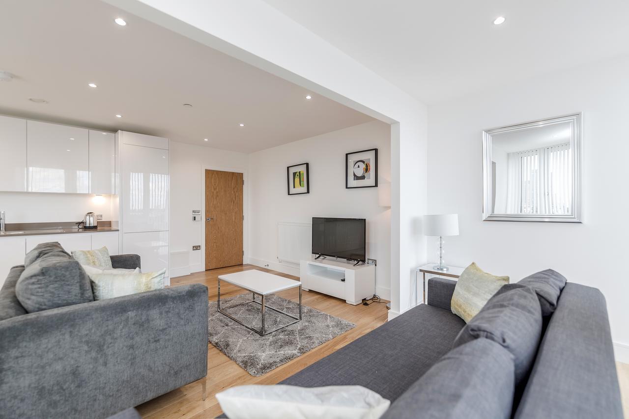 Luxury Stratford Apartment London Eksteriør billede